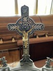 Vtg Stand Podium Cemetery Gothic Church Horror Holland Funeral Home Oddity