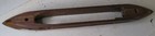 Vintage Wooden Metal Weaving Loom Open Bottom Boat Shuttle Used Antique Nice Guc