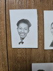 Vintage Set 1950 s African American Pretty Teen Woman School Photos