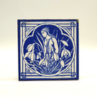 Arts   Crafts Minton Tile Spirits Of The Flowers Snowdrop By J Moyr Smith C1875