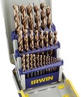 29-piece Irwin Tools 3018006b Drill Bit Set  1 16  Tp 1 2  With Turbomax Bits  