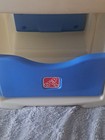 Step 2 Lego Duplo Building Block Table W storage Very Good Pre-owned Condition 
