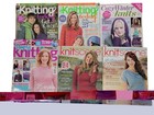 Knitting Magazine Lot 6 2011-12 Knitscene Knitting Today Simply Knit Patterns