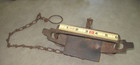 Vintage 6  Jaw Square Pan Animal Jump Spring Foot Trap - Unmarked Early Model