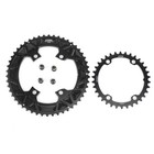 Stone Double Chainring Bcd110 4 Arm For Shimano R7100 R8100 R9200 Road Bike Ring