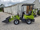2025 Greenforce Machines Ev880l Electric Wheel Loader Bobcat Skid Steer 880lbs
