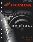 Honda Rvt 1000 R Rc51 Sp1   Sp2 Service-shop-repair Manual Pro Grade-comb Bound