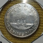 1830 Bolivia Silver 2 Soles