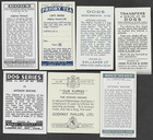 7 Different Vintage Afghan Hound Tobacco cigarette Dog Cards