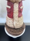 Vtg Hand Carved Hand Painted Wooden Dutch German Santa Clause Wood Works Va