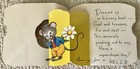 Vintage Birthday Mouse Sit In Cheese Holes Pop Up Greeting Card 1940s 1950s
