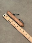 Handmade Koppo Yawara Japanese Massage Palm Training Stick  6     Oak   Black Cord