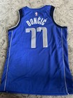 Luka Doncic Signed Autograph Auto Dallas Mavs Nike Swingman Nba Jersey Psa dna