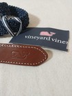Vineyard Vines Boys Braided Bungee Belt Vineyard Navy Size 30 School Church Nwt 