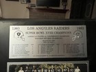 Los Angeles Raiders 1983 Super Bowl Xviii  Wooden Team Photo Plaque-vintage