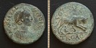  severus Alexander Ancient Roman Provincial Coin W description Card e10562 7z5