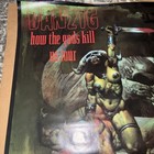 Rare Danzig How The Gods Kill Us Tour 1992 Poster 35 x22 