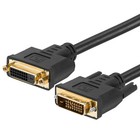 10 Feet Dvi Extension Cable Dvi-d Dual Link Cord Extender Monitor Cable M To F