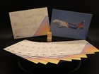 Allegiant Air Airbus A320 Trading Card Set Of 25 - Free Shipping