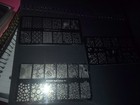 Extremely Large Bundle Of Nail Stamping Plates With Big Names And More