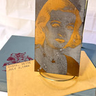 Original 1966 Bette Davis Copper Printing Plate Featured In The Kansas City Star