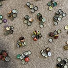 Lot Of 100 Beer   Soda Bottle Caps  Mixed Colors   Brands 