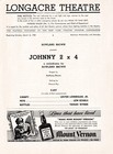 Lauren Bacall  debut   johnny 2 X 4  Barry Sullivan 1942 Flop Opening Playbill