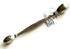 Antique Sterling Silver Glove Darner  Dumbbell Darning Egg Tool