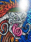 Original Art - Mixed Media On Wood  -  breaking Through  - Direct From Artist