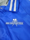 Vintage 80s 20th Century Fox Satin Bomber Jacket Usa Velva Sheen Xl