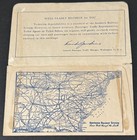 1 Vintage Southern Railway System  Train Ticket  Envelope  1950 s