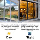 Window Tint One Way Mirror Film Chrome Style Uv Heat Reflective Home Office