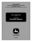 John Deere 110 Tractor Loader Backhoe Service Technical Manual Tm1987 Usb Or Dl
