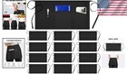 Lightweight Black Server Apron With 3 Pockets - Ideal For Kitchens   Restaurants