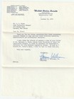 1974 United States Senate Cover Envelope With Original Letter Harrison Williams