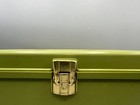 Vintage Wil-hold Wilson Mfg Sewing Box Removable Tray - Green   Contents