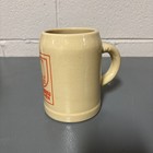 German Beer Stein Mug Spaten Brau Cup Mug Vintage Large Estate Old Gift Nos