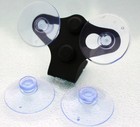 New Cobra Radar Detector Mount With 4 Clear Suction Cups Fits All Cobra  c2b2 