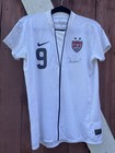 Mia Hamm Signed Uswnt Team Usa Women s Nike Soccer Jersey Rare Vtg  9