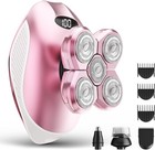 5-in-1 Rotary Electric Shaver 4d Rechargeable Bald Head Hair Beard Trimmer Razor