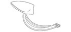 Genuine Gm Black-meet-kettle Metallic High Frequency Antenna 84890299