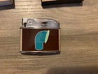 Vintage Advertising Cigarette Lighter Ideal Adliter Brand Pipe W Box