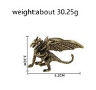 Brass Pterosaur Dragon Animal Statue Sculpture Tabletop Figurine Home Decor Gift