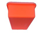 Vintage Tupperware Neon Orange Cracker Keeper 677-7 Storage Container
