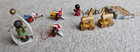 Lot 8 Vintage Antique Wooden German Christmas Mini Ornaments   Songbook Ec
