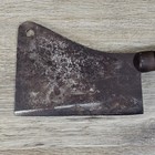 Vtg L i J White Meat Cleaver  7   1837 Buffalo Ny   14  Long   7 25  Blade