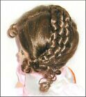 Lasioux Doll Wig Alpine Style Sz 12 - 13 Fits 18  Doll Top Braid Dk Brown New