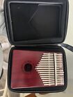 Gecko Kalimba 17 Key Thumb Piano Curly Maple Black