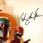 Star Wars  The Book Of Boba Fett 11x17 Photo Signed Morrison  Wen Jsa Cert Auto