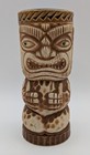 Vintage Orchids Of Hawaii Tiki Mug Cup With Emerald Green Gem Jewel Eyes Japan